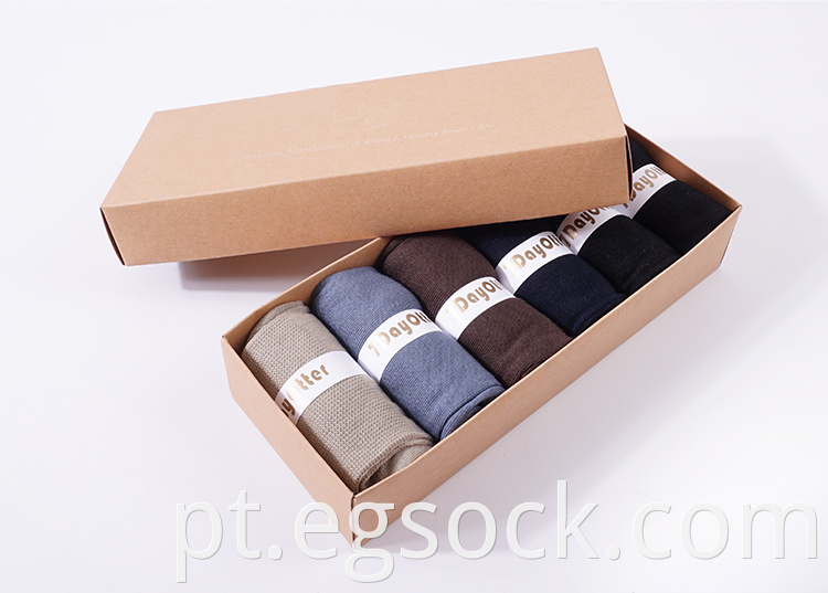 Summer Mercerized Cotton Dress Socks